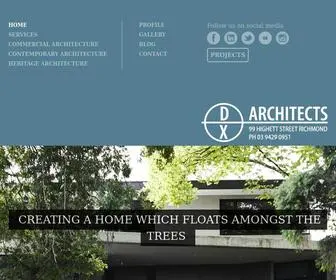 Dxarchitects.com.au(House Architecture & Residential Architects Melbourne) Screenshot