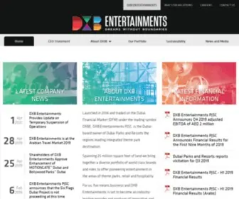Dxbentertainments.com(DXB Entertainments) Screenshot