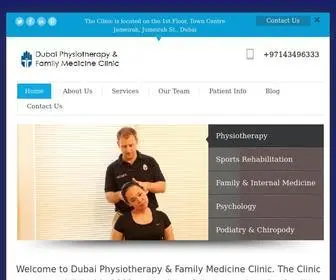 DXBPHysio.com(Jumeirah Road) Screenshot