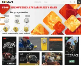 DXbsafe.com(Personal Protective Equipment Home page Online Safety Store) Screenshot