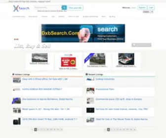 DXbsearch.com(DxbSearch Best Free Ads) Screenshot