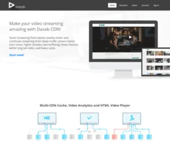 DXB.to(Make your video streaming amazing with Daxab CDN) Screenshot