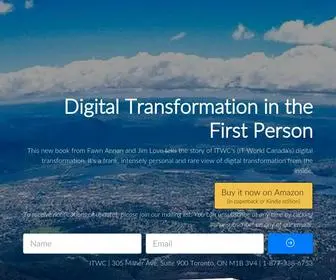 Dxfirstperson.com(Digital Transformation in the First Person) Screenshot