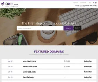 DXH.com(DXH) Screenshot