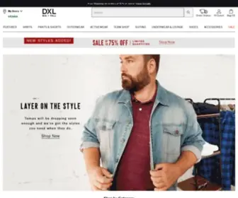 DXL.com(DXL Enterprises) Screenshot