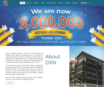 Dxnaus.com.au(DXN Oceania Official Site) Screenshot