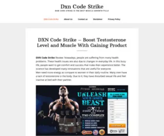 DXncodestrike.info(DXN Code Strike Review) Screenshot