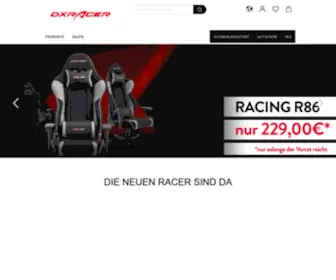 Dxracer-Germany.de(Die originalen Gaming St) Screenshot