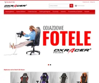 Dxracerpolska.pl(DXRacer Polska) Screenshot