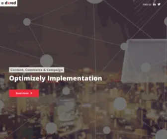 Dxred.com(Optimizely Implementation) Screenshot