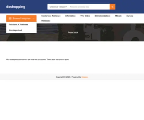 DXshopping.com.br(Compra) Screenshot