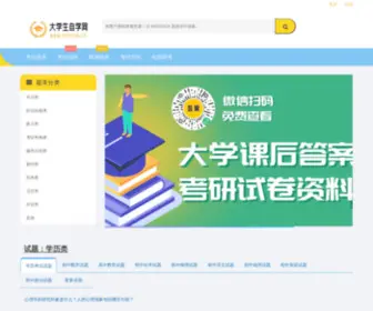 DXSZXW.cn(大学生自学网) Screenshot