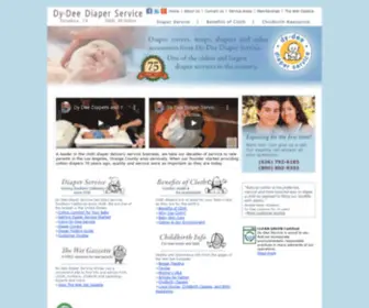 DY-Dee.com(Dy-Dee diaper service) Screenshot