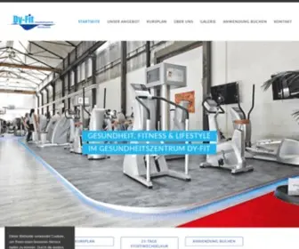 DY-Fit.ch(Gesundheitszentrum und Fitnessstudio Münchenstein) Screenshot