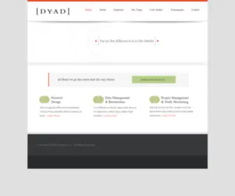Dyadsystems.com(DYAD Systems) Screenshot