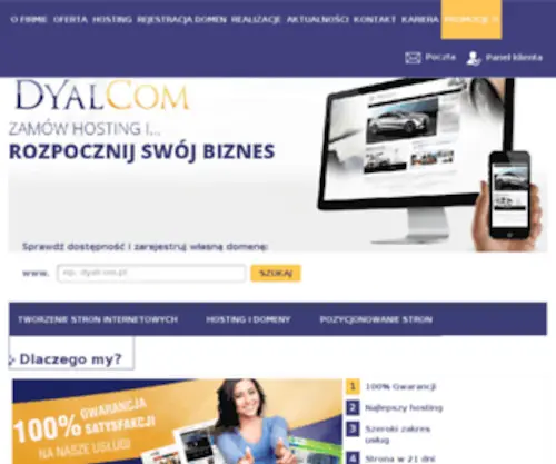Dyalcom.com.pl(Dyalcom) Screenshot