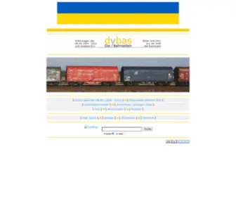 Dybas.de(Die Bahnseiten # Güterwagen der DB AG und weiterer EVU # Bilder und Infos aus der Welt der Eisenbahn) Screenshot