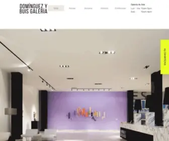 DYbgaleria.com(Dominguez) Screenshot