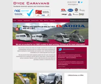 Dycecaravans.co.uk(Dyce Caravans) Screenshot