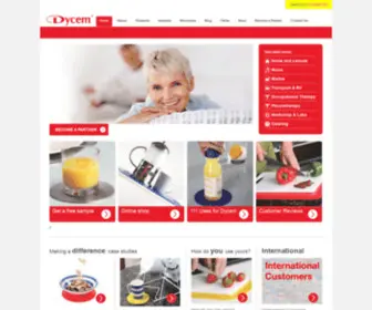 Dycem-NS.com(Non Slip & Anti Slip Materials) Screenshot