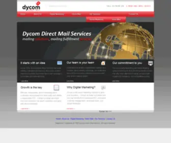 Dycom.com(DYCOM DIRECT MAIL) Screenshot