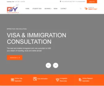 Dyconsultant.in(VISA & IMMIGRATION CONSULTANT) Screenshot