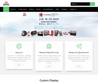 Dydisplays.com(DYD Display Co) Screenshot