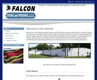 Dye4You.com(Falcon Dyeing and Finishing) Screenshot