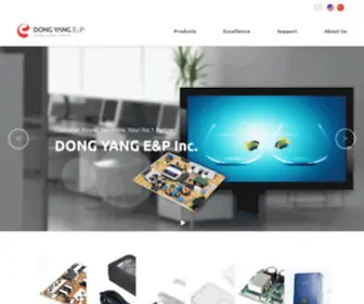 Dyenp.com(동양이엔피(주)) Screenshot