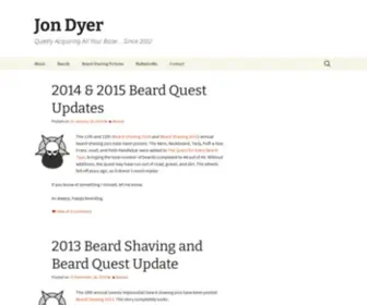 Dyers.org(Jon Dyer) Screenshot
