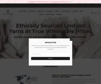 Dyersupplier.com(Undyed Yarn) Screenshot