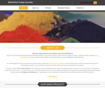 Dyeschemical.com(Manufacturer of Dye) Screenshot