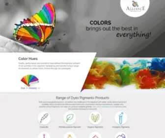 Dyespigments.net(Reactive Dyes Pigments Manufacturer) Screenshot