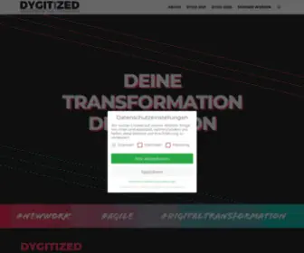 Dygitized.de(Deine Transformation Destination // #neverstoptransforming) Screenshot