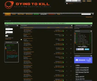 Dying2Kill.com.au(Dying to kill) Screenshot