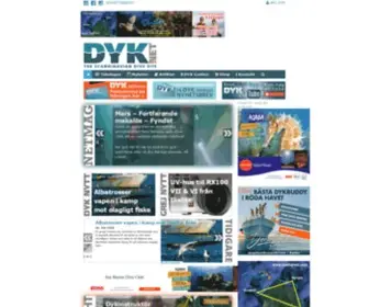 DYK.net(The Scandinavian Dive Site) Screenshot