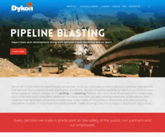 Dykonblasting.com(A World) Screenshot