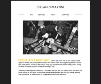 Dylandimartini.com(Dylan DiMartini) Screenshot