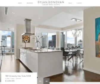 Dylandonovan.ca(Luxury Toronto Condos) Screenshot