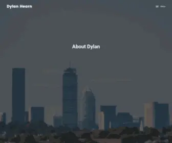 Dylanhearn.com(Boston-Based Freelance Journalist and Radio Host) Screenshot