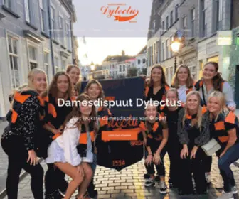 Dylectus.nl(Dames Dispuut Dylectus) Screenshot