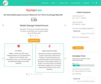 Dymaje.com(Best Mobile Insurance in India and Phone Theft Protection) Screenshot