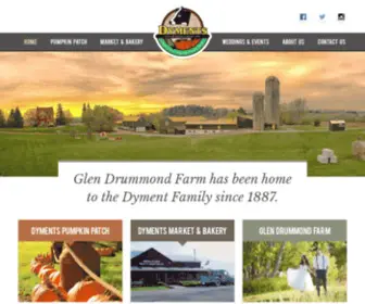 Dyments.com(Dyments Farm) Screenshot