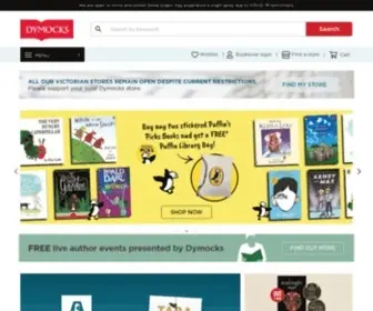 Dymocks.com.au(Buy books online from Australia's leading book retailer) Screenshot