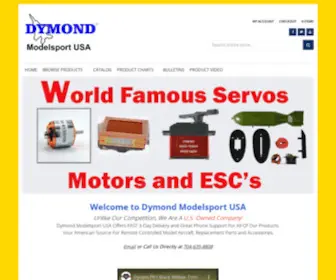 Dymondusa.com(Dymond USA) Screenshot