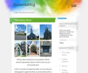 Dymoonblog.com(A fine WordPress.com site) Screenshot