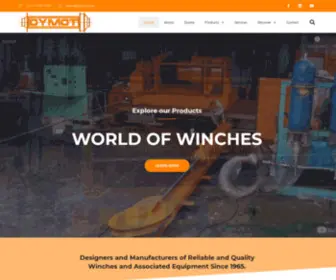 Dymot.co.za(Home Winches) Screenshot