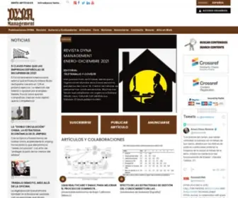 Dyna-Management.com(REVISTA DYNA MANAGEMENT) Screenshot