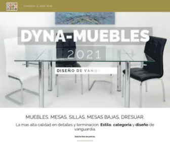 Dyna-Muebles.com.ar(DynaMuebles Muebles Mesas Sillas Sillones ArtLine) Screenshot