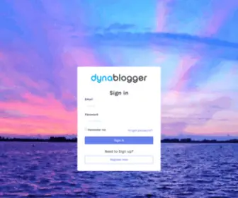 Dynablogger.net(DynaBlogger) Screenshot